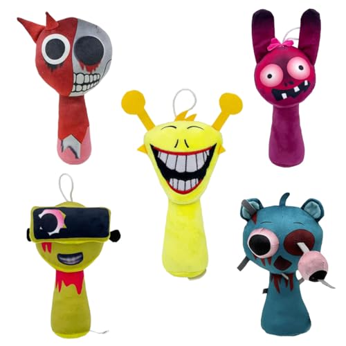 Amazon.co.jp: ぬいぐるみ スプランキー 5体セット 人形 ドール 人形